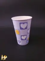 350  blue heart cup